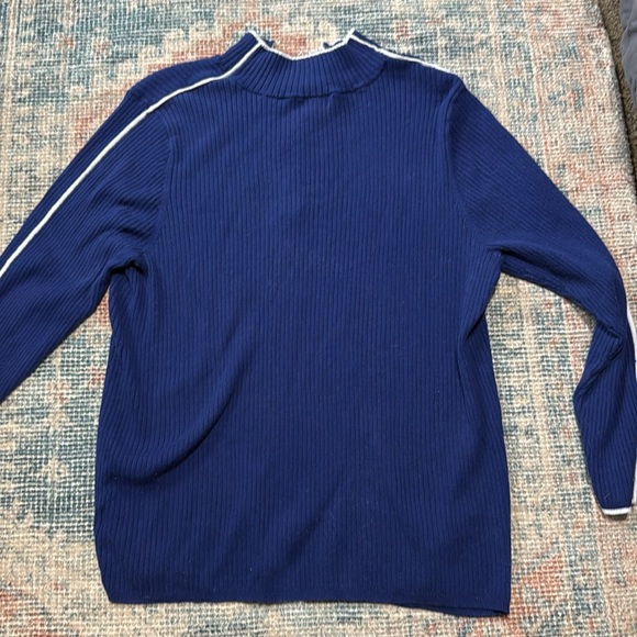 AVA & VIV quarter zip turtle neck sweater - Picture 2 of 6